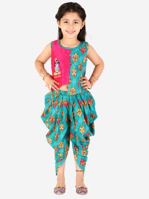 KID1 Radhe Krishna Dhoti Set 1