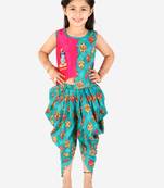 KID1 Radhe Krishna Dhoti Set