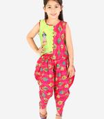 KID1 Radhe Krishna Dhoti Set