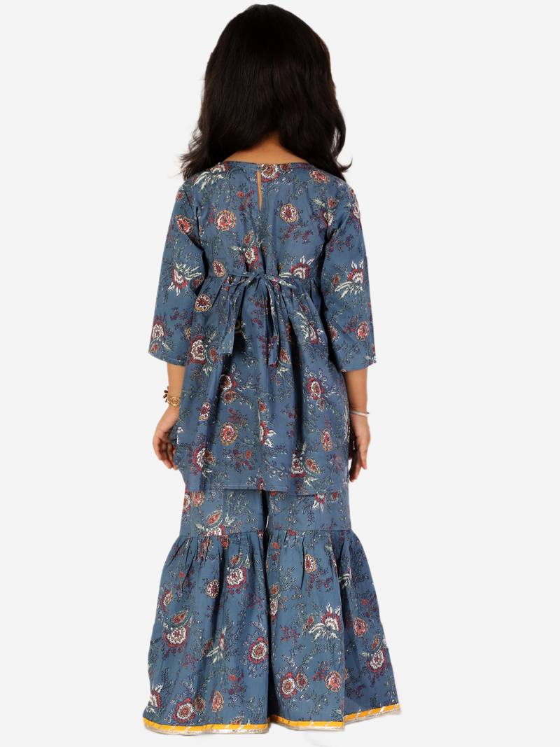 KID1 Zui Kurti Sharara Set