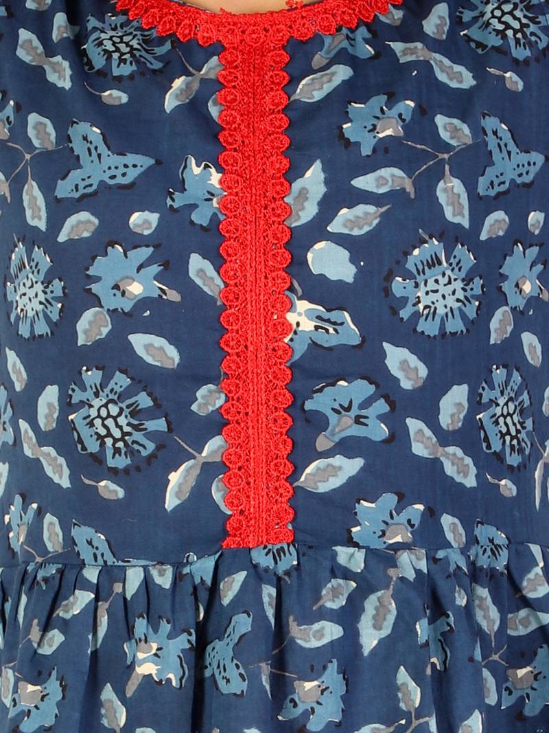 KID1 Sargam Peplum Top with sharara