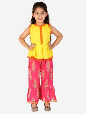 KID1 Sargam Peplum Top with sharara 1