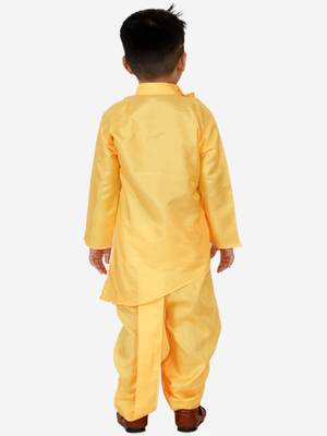 KID1 Utsav Embroidered Cross Cut Kurta Dhoti 2
