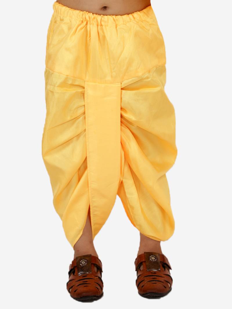 KID1 Utsav Embroidered Cross Cut Kurta Dhoti