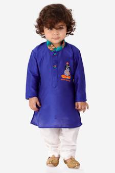 KID1 Radhe Krishna kurta pyjama set