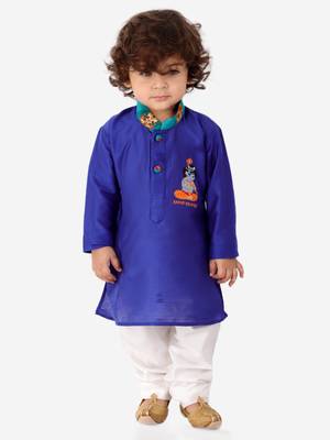 KID1 Radhe Krishna kurta pyjama set 1