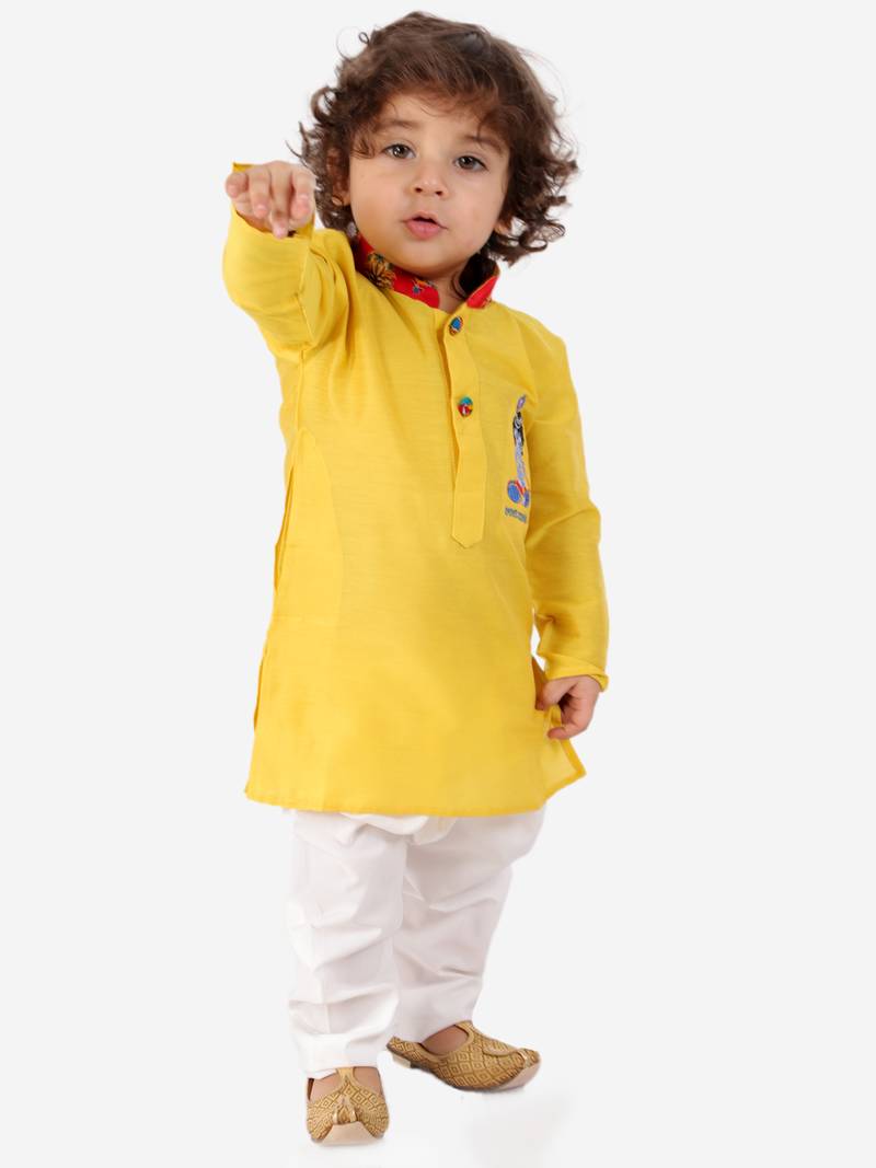 KID1 Radhe Krishna kurta pyjama set