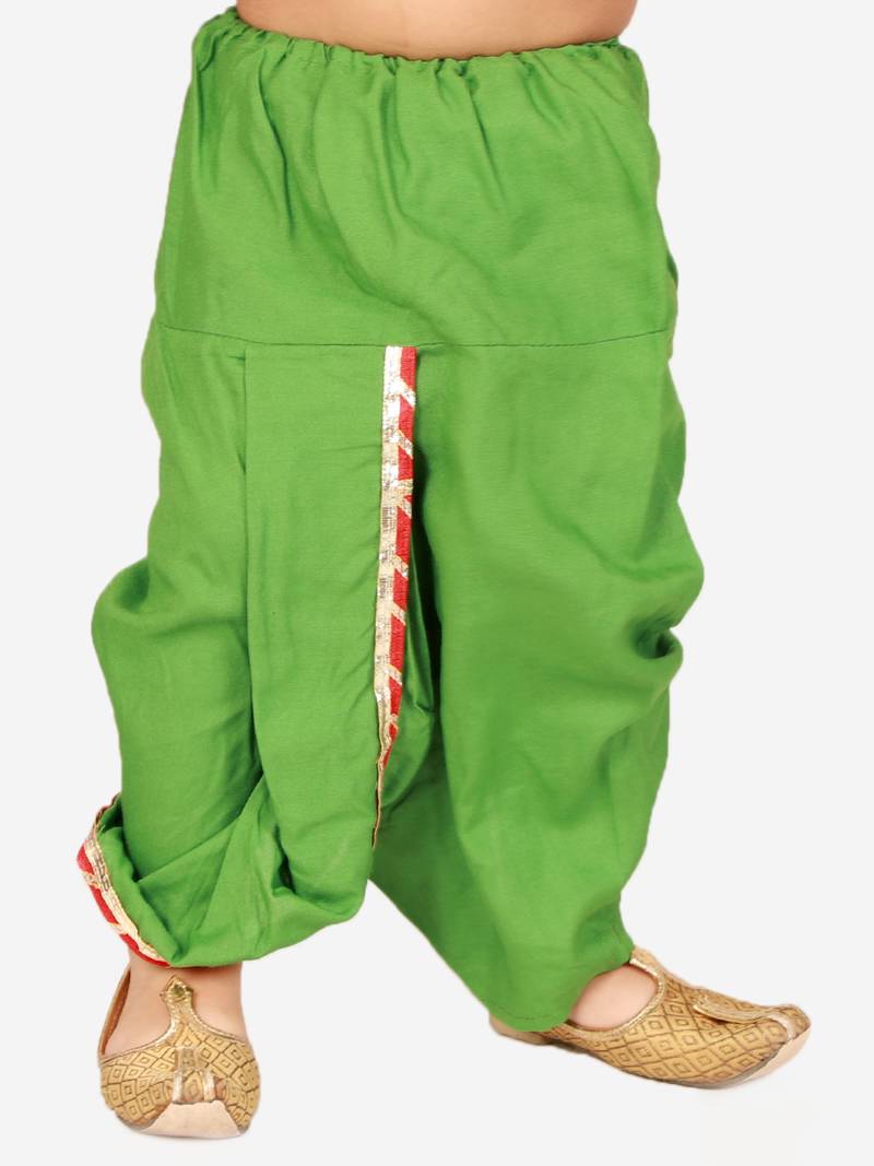 KID1 Bandhani print anghrakha kurta dhoti