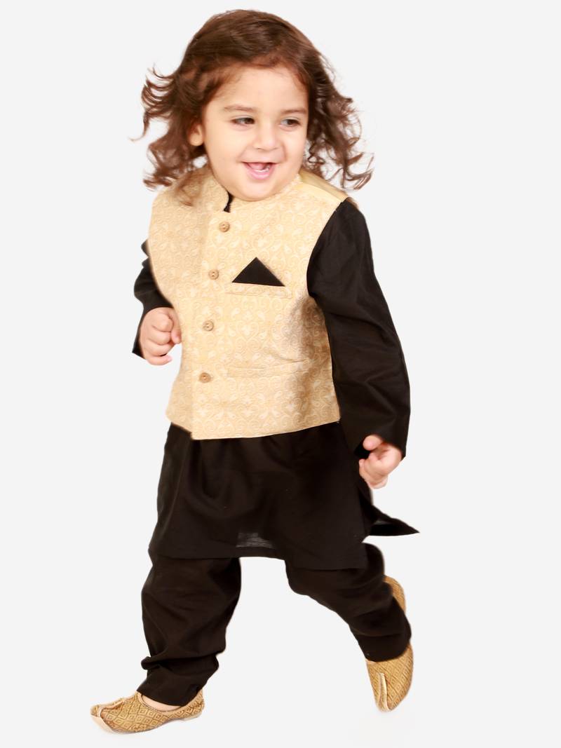 KID1 Festive Kurta Pyjama With Jacket