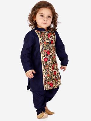 Kid1 Noor floral panel kurta pyjama 3