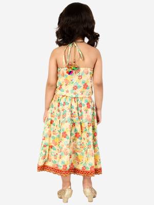 KID1 Banjara skirt with halter neck choli 1