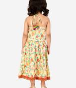 KID1 Banjara skirt with halter neck choli