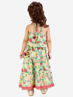 KID1 Banjara skirt with halter neck choli 2