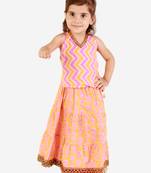 KID1 Banjara skirt with halter neck choli