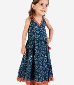 KID1 Banjara skirt with halter neck choli