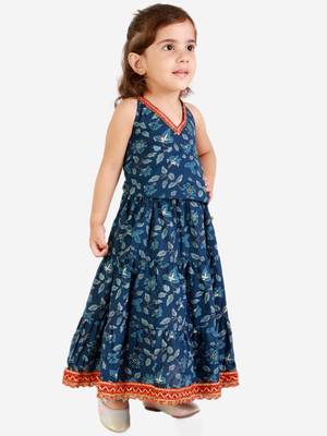 KID1 Banjara skirt with halter neck choli 3