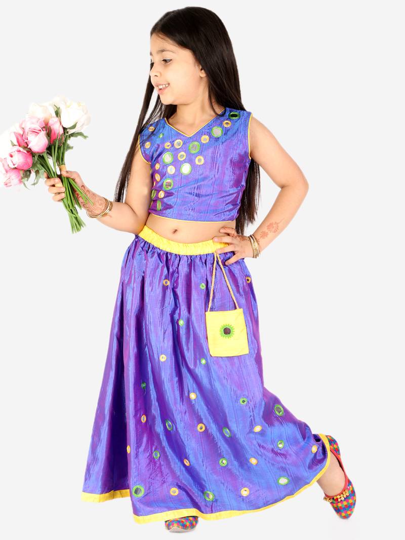 KID1 Mirror Shimmer Lehenga Choli