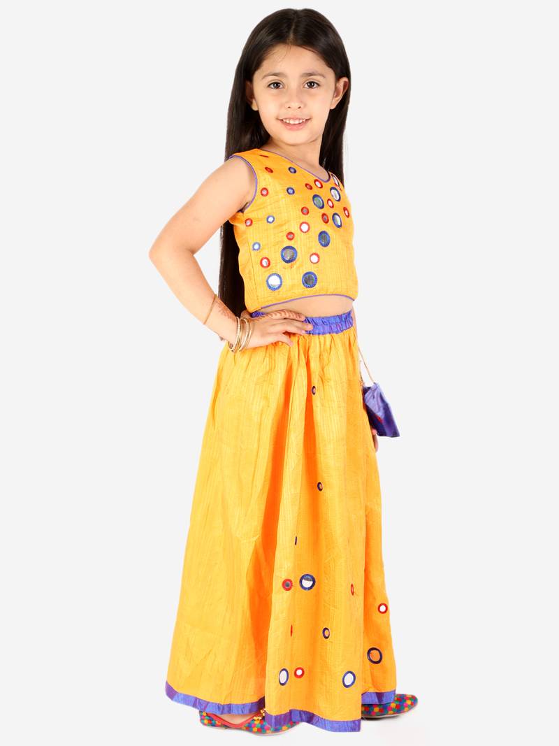 KID1 Mirror Shimmer Lehenga Choli