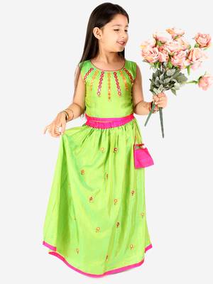 KID1 Mirror Bells Lehenga Choli 1