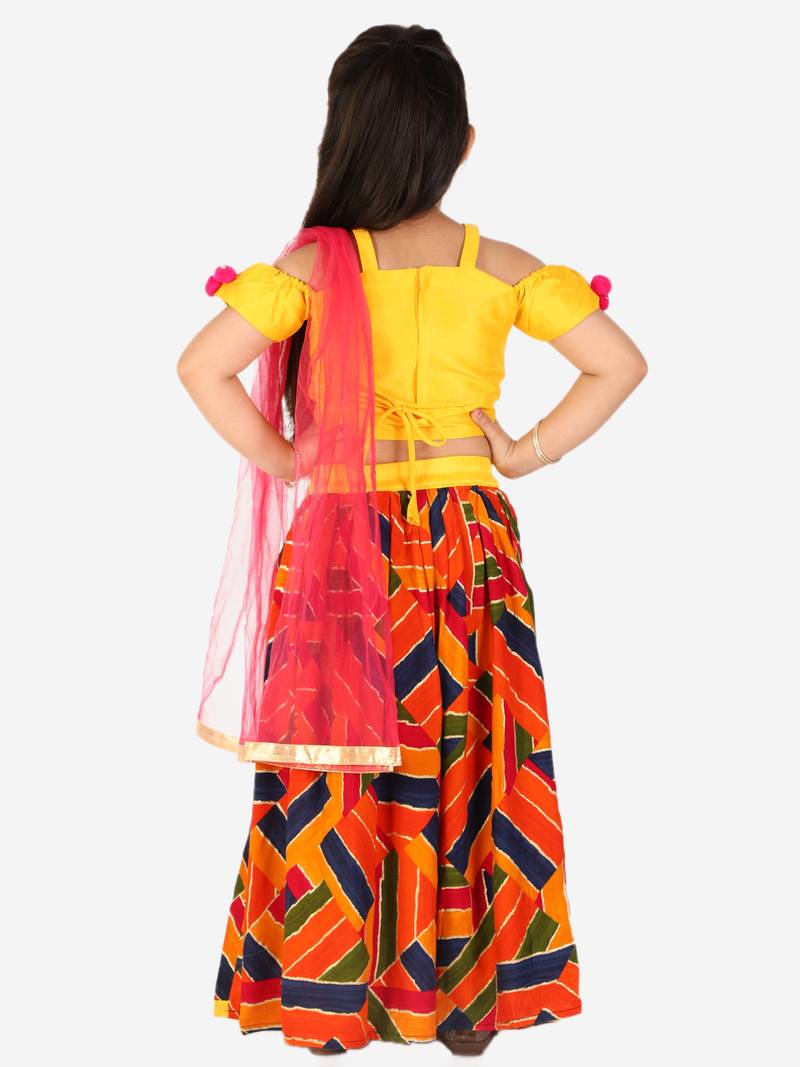 KID1 Zig Zag  Lehenga Choli