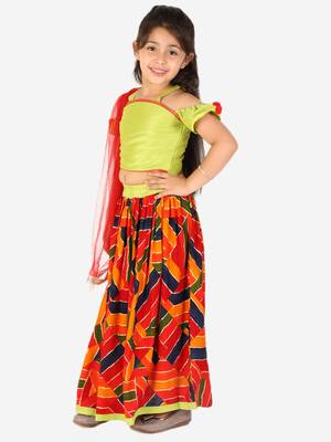 KID1 Zig Zag  Lehenga Choli 3