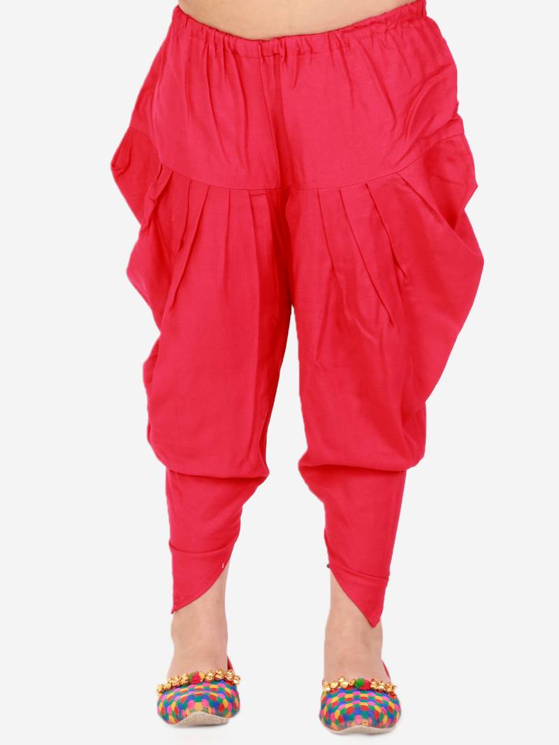 KID1 Bandhani print anghrakha kurti dhoti