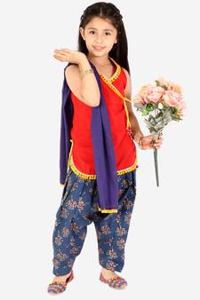 KID1 Sia halter neck kurti salwar