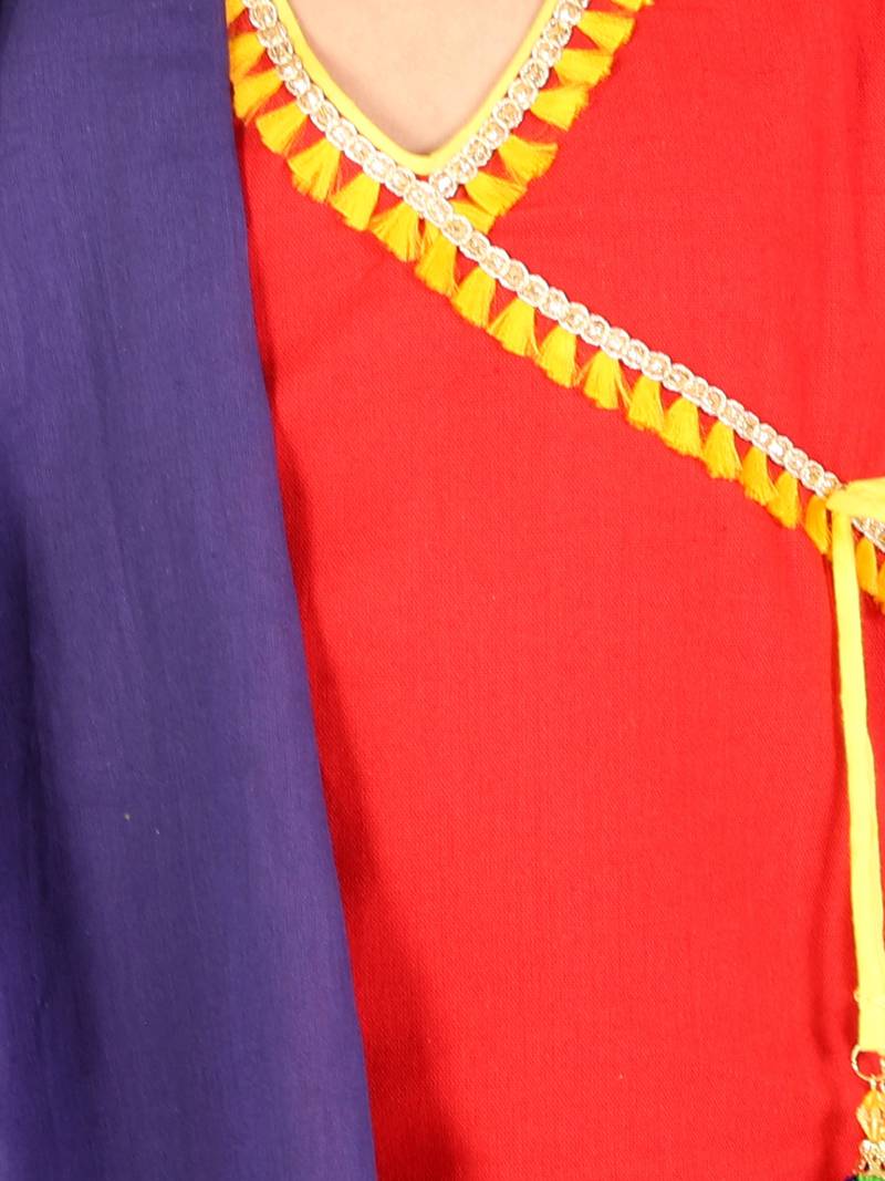 KID1 Sia halter neck kurti salwar