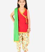 KID1 Sia halter neck kurti salwar