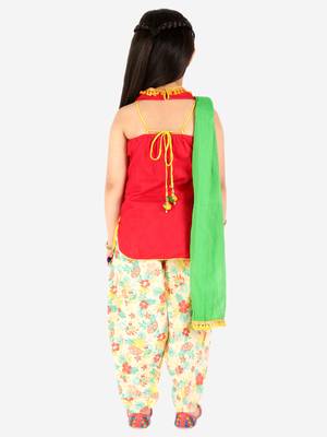 KID1 Sia halter neck kurti salwar 2