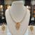White pearl necklaces