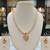 White pearl necklaces