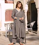 SugarDabu Print Kurta Pant Set ( Set of 3 )