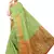 Green Woven Cotton Saree With Blouse