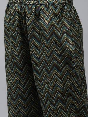 Green hand woven cotton ethnic-kurtis 5