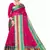 Pink Woven Cotton Silk Saree With Blouse