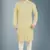 Yellow embroidered pure georgette kurta-pajama