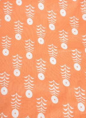 AJANTA HANDLOOM HOUSE 100% Cotton Reversible Single Dohar Orange | Comforter for AC 3