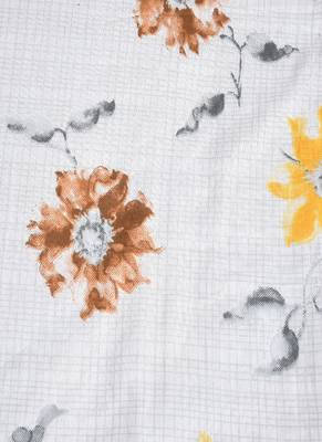 AJANTA HANDLOOM HOUSE 100% Cotton Reversible Double Dohar Yellow| Comforter for AC 3