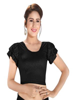 Women's Lycra Blend Non Padded Stretchable Blouse 1