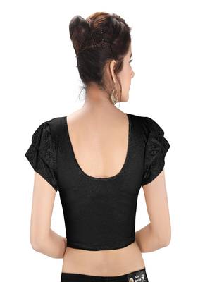 Women's Lycra Blend Non Padded Stretchable Blouse 2