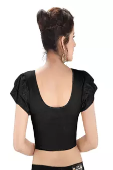 Women's Lycra Blend Non Padded Stretchable Blouse