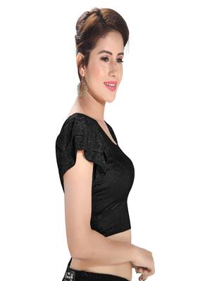 Women's Lycra Blend Non Padded Stretchable Blouse 3