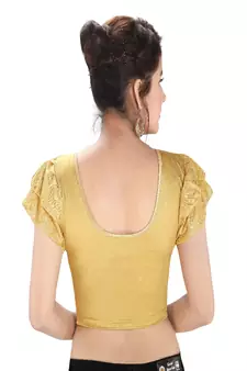 Women's Lycra Blend Non Padded Stretchable Blouse