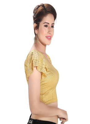 Women's Lycra Blend Non Padded Stretchable Blouse 3