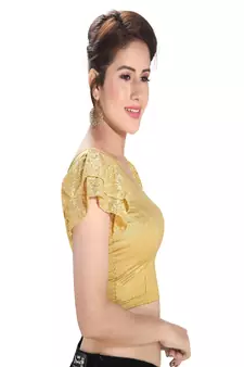 Women's Lycra Blend Non Padded Stretchable Blouse