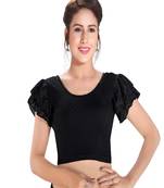 Women's Cotton Lycra Blend Non Padded Stretchable Blouse