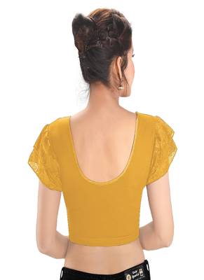 Women's Cotton Lycra Blend Non Padded Stretchable Blouse 2