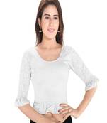 Women's Polyester Non Padded Stretchable Blouse