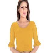 Women's Cotton Lycra Blend Non Padded Stretchable Blouse